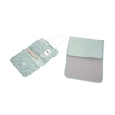 Laessig | LUIERETUI, Changing Pouch, Floral mint, groen, all over motiefprint, 18x25.5cm