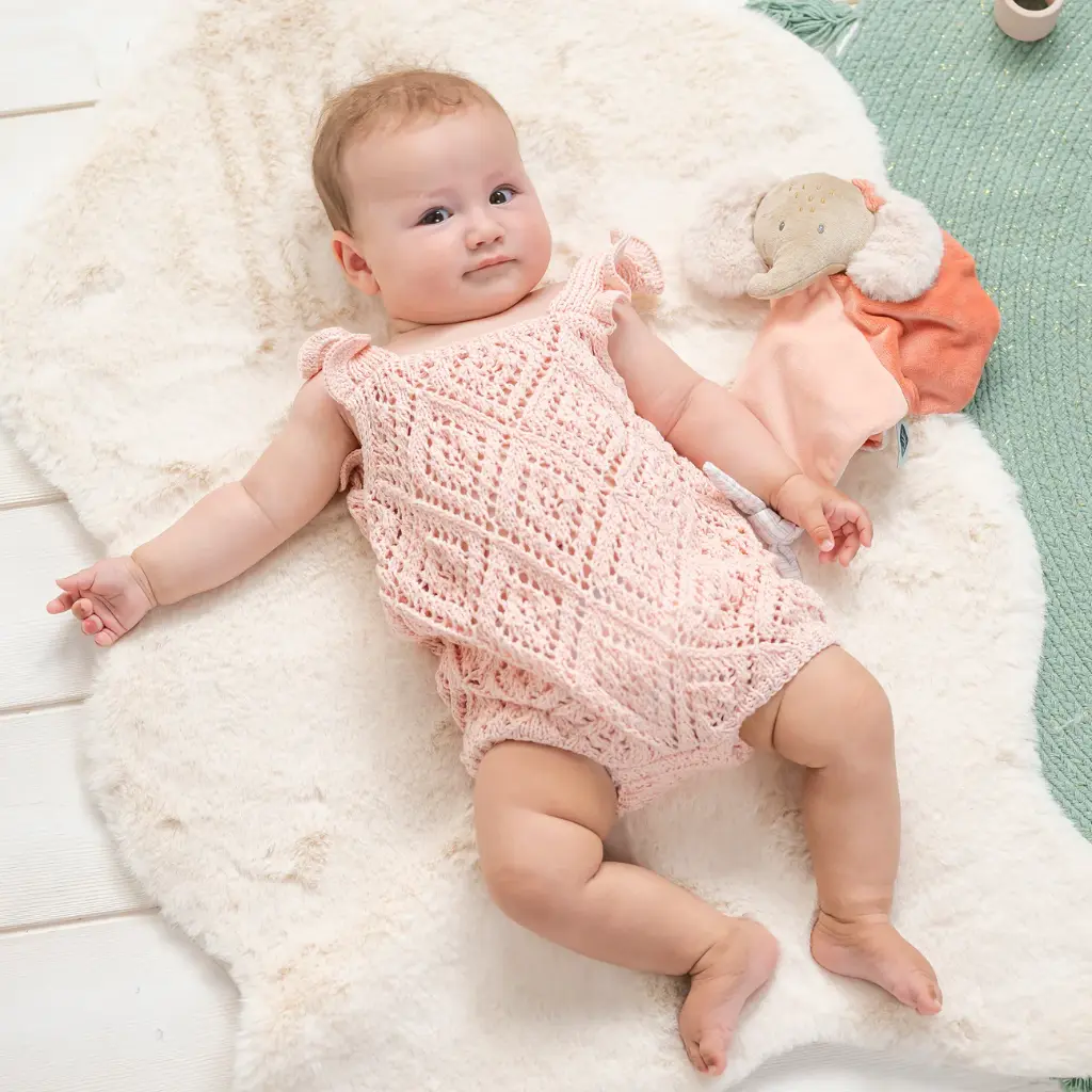 Nattou | Knuffeldoek Flo,Ernest&Oli Olifant Oli 