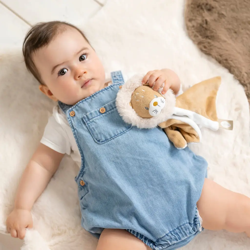 Nattou | Knuffeldoek Flo,Ernest&Oli Leeuw Ernest 40cm