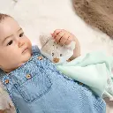 Nattou | Knuffeldoek Flo,Ernest&Oli Maxi Knuffeldoek Vos Flo 40cm