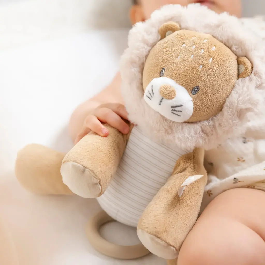 Nattou | Muziektrekker Flo,Ernest&Oli Leeuw Ernest 24cm