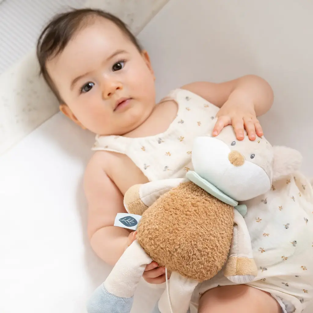 Nattou | Muziektrekker Flo,Ernest&Oli Vos Flo 24cm