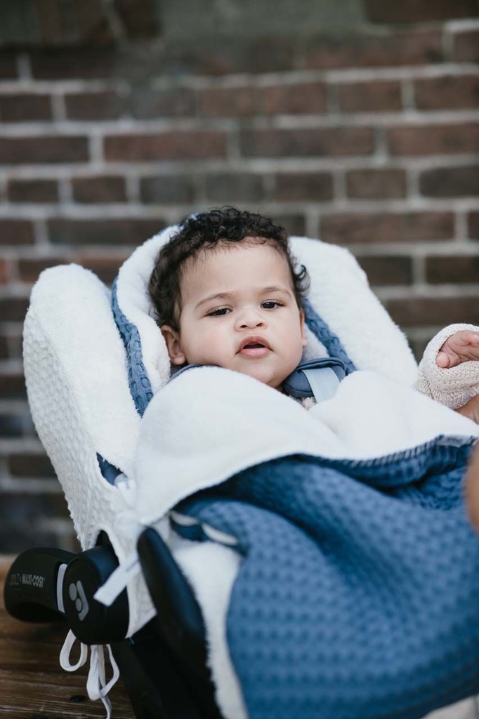 Koeka | Voetenzak Wafel/Teddy Oslo 0+ 3/5Punts Bluestone