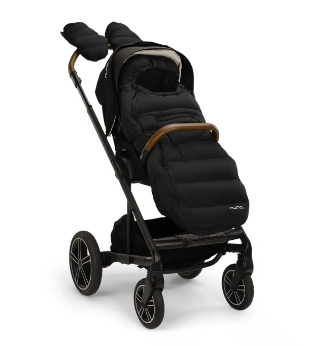 Nuna | Winterset Voetenzak + Handschoenen Caviar