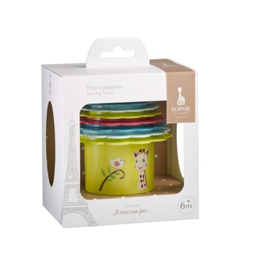 Sophie La Girafe | Stapelpyramide Stacking flowers 