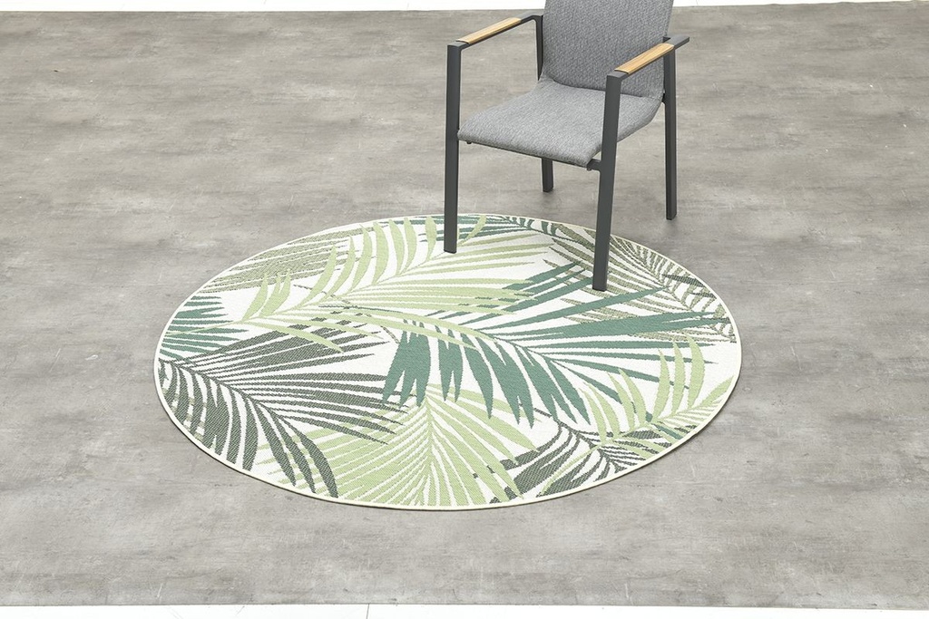 Garden Imp. | Tapijt Naturalis Karpet Palm Leaf Green Ø 160cm