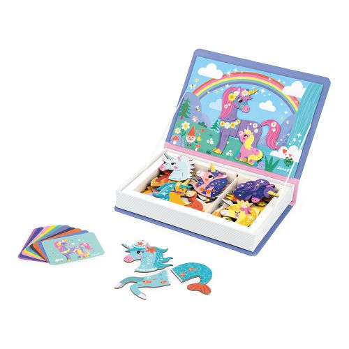 Janod | Magneetboek Unicorns
