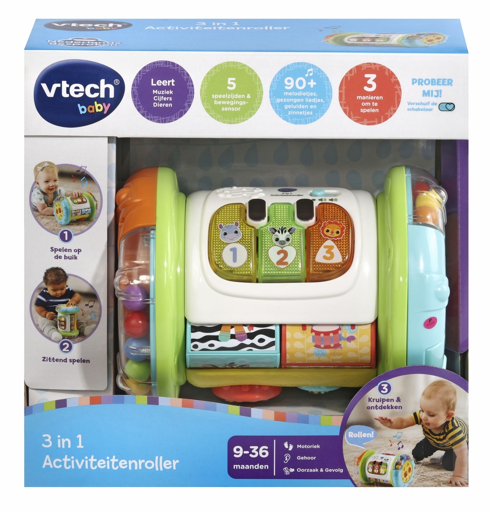 Vtech | rolfiguur 3 in 1 activiteitenroller