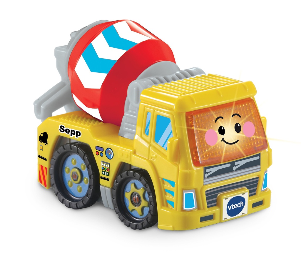 Vtech | SPEELFIGUUR, Sepp cementwagen, Toet Toet, kunststof, +muziek, +activities, af 12M 