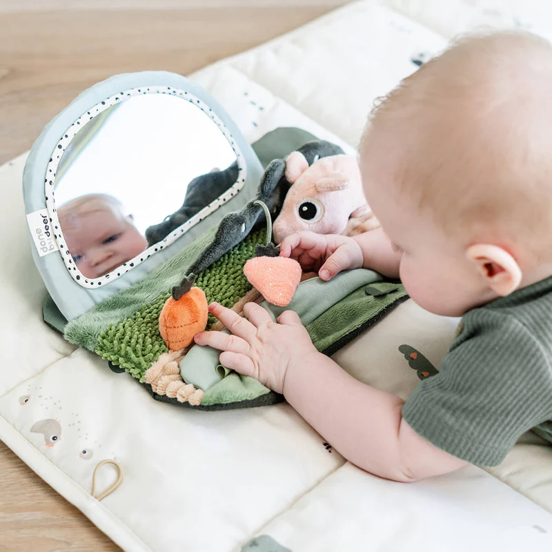 Done by Deer | Speelgoed Park Tummy Time Sensory Mirror