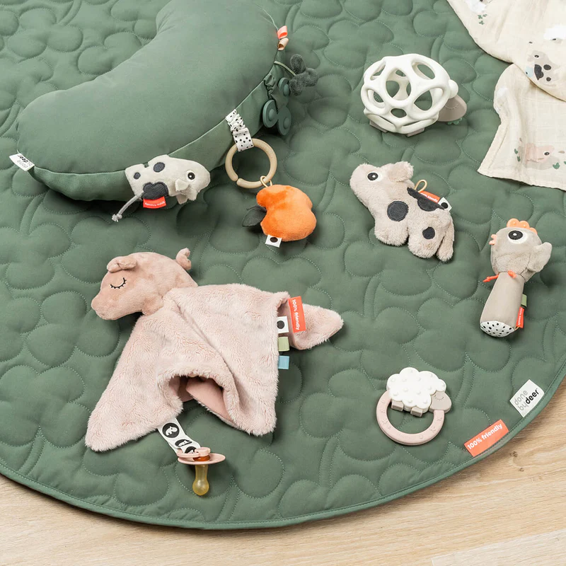 Done by Deer | Knuffeldoekje Pigee Powder Comfort Blanket Varken Roze