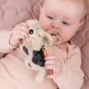 Done by Deer | Rammelaar Dotti Sand Koe Tiny Sensory Rattle