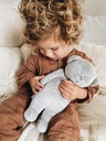 Moonie | Slaapknuffel The Humming Bear Silver 2.0
