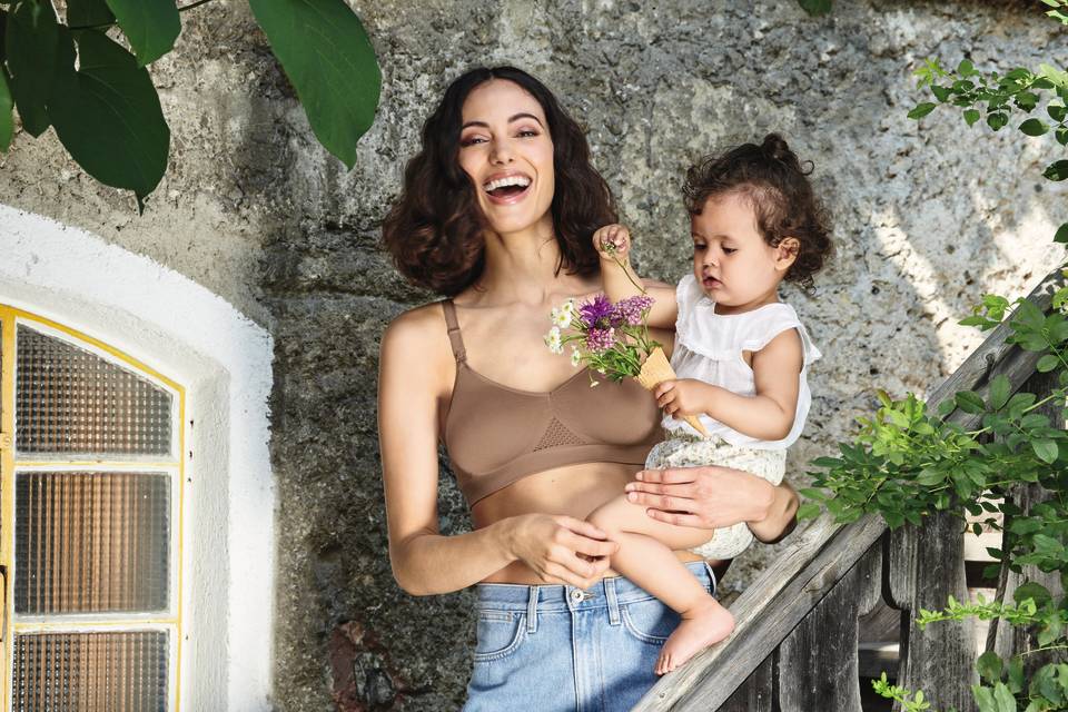 Anita | Borstvoedingsbeha Seamless Dusty rose zonder beugel