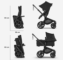 Bugaboo | Wandelwagen Fox 5 Renew Complete Black/Desert Taupe Melange-Desert Taupe-Melange
