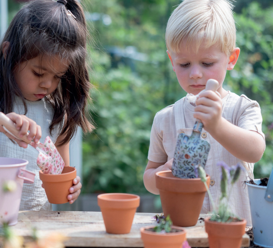 Little Dutch | Educatief Speelgoed Plantenpotje Zonnebloem