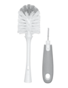 Oxo | Flessenborstel met Speenborstel/ Houder Wit/Grijs