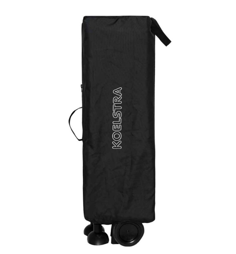 Koelstra | Reisbed Travelsleeper met Verhoger Zwart