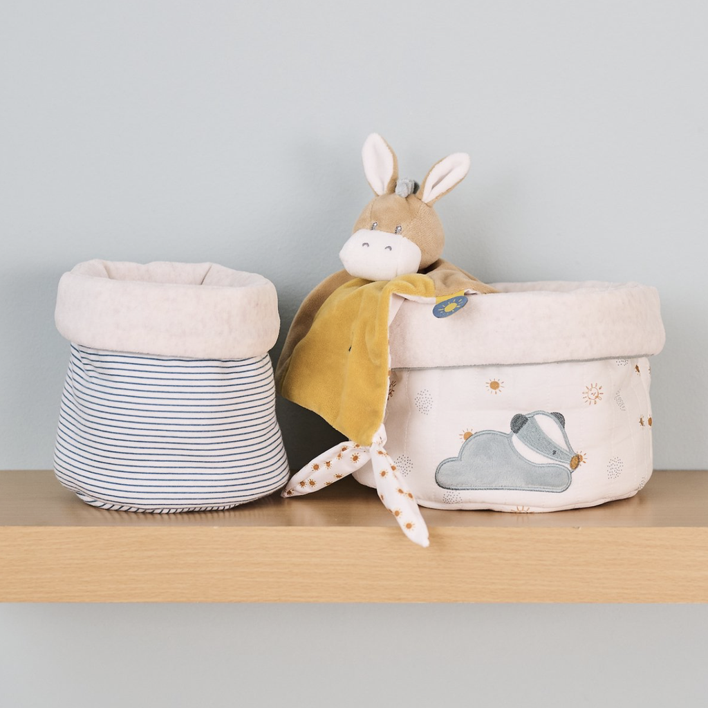 Nattou | Knuffeldoekje Félix & Léo Doudou Ezel Leo