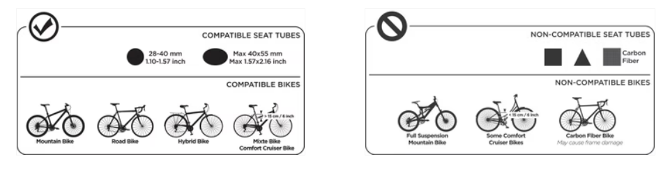Thule | Yepp Nexxt 2 Maxi Frame Mount Monument