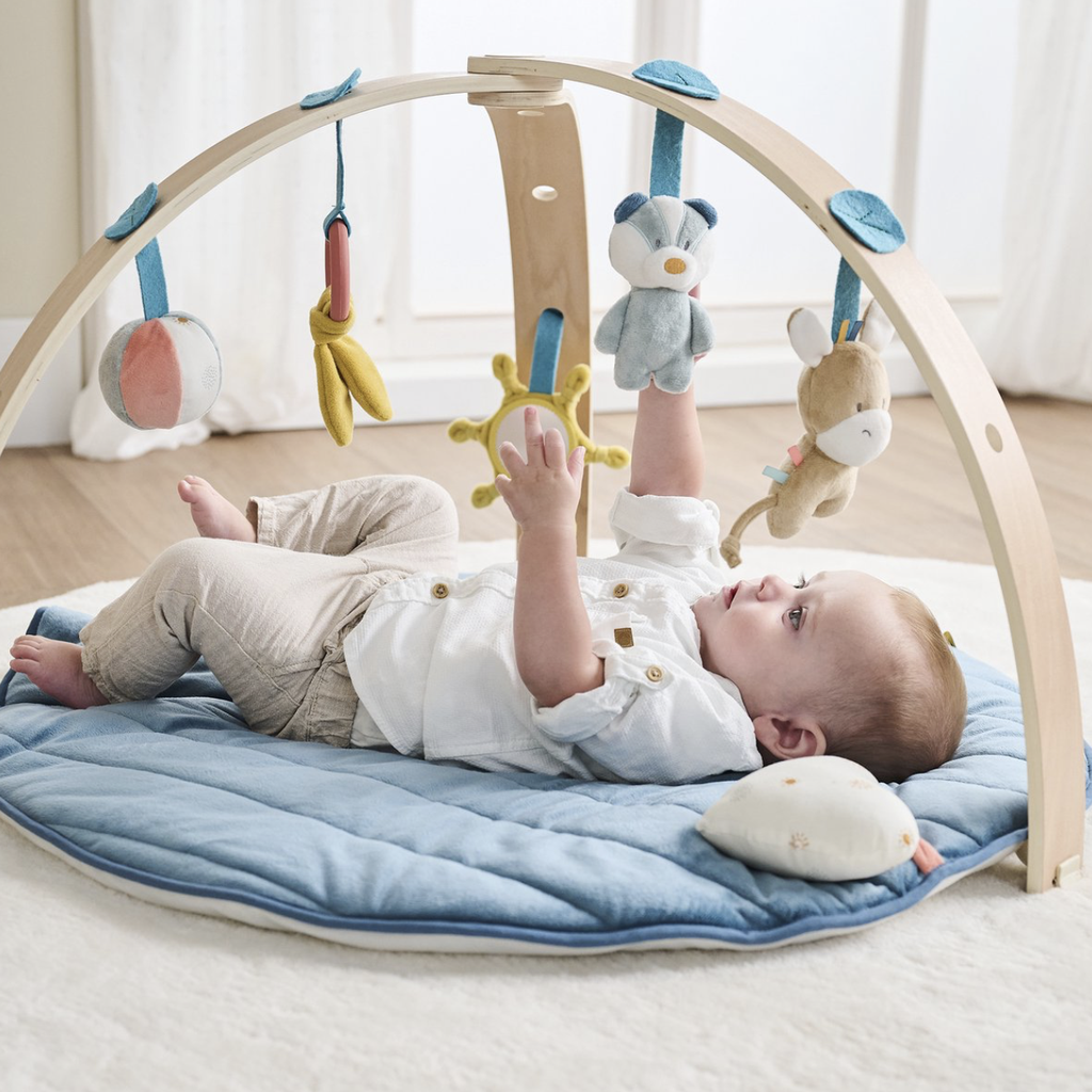 Nattou | Speeltapijt met Speelboog Félix & Léo Houten Boog