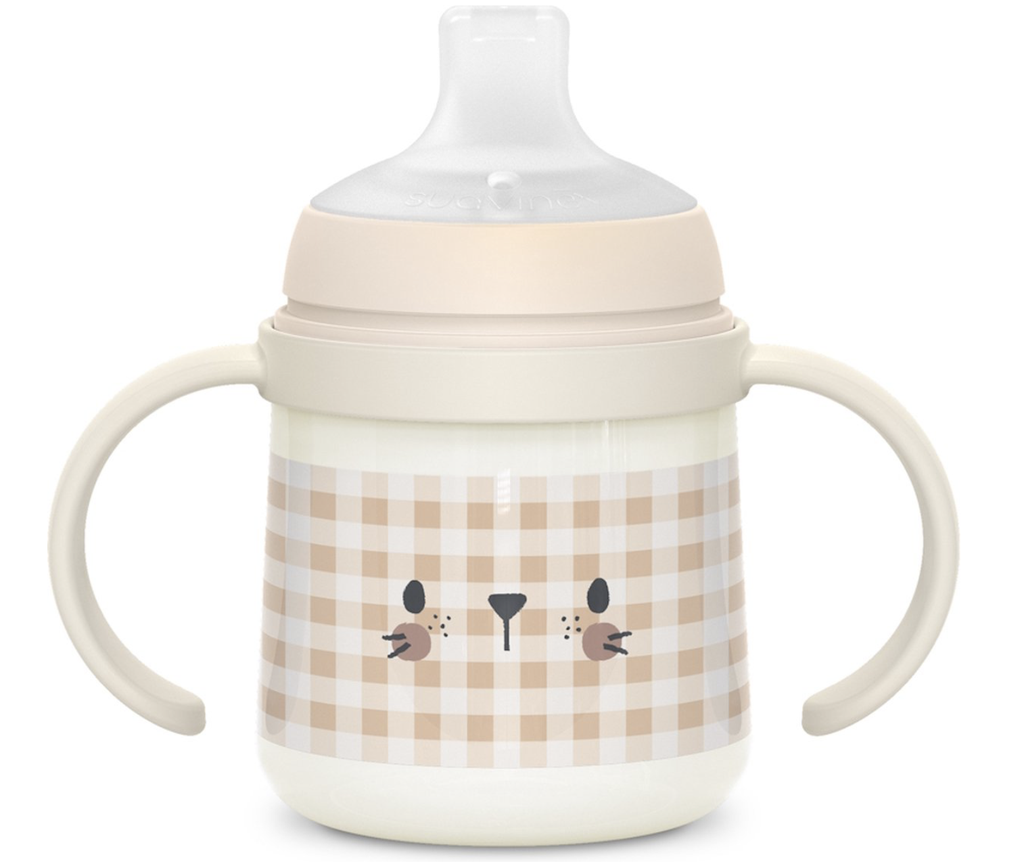 Suavinex |  NIGHT & DAY - EERSTE FLES MET HANDVATTEN +6M 150ML - Konijn