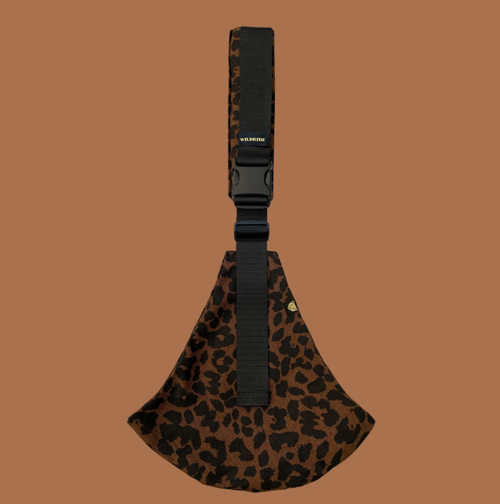Wildride | Draagdoek Toddler Carrier Print Collection Brown Leopard
