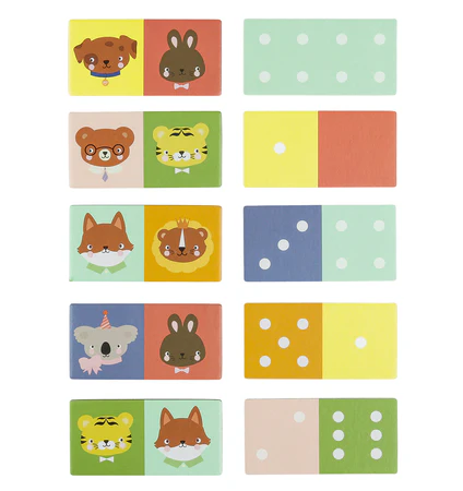 A Lovely Little Company | Domino game Animal Friends