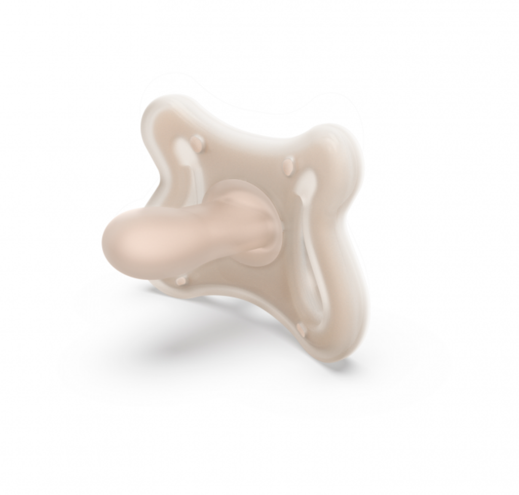Suavinex |  Zerø.Zerø SYMETRISCHE SILICONEN FOPSPEEN 0/6M Light