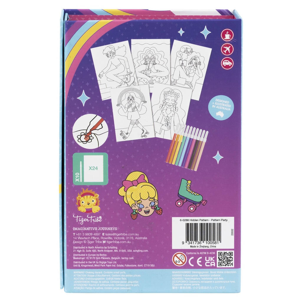 Tiger Tribe | Hidden Pattern Set - Pattern Party