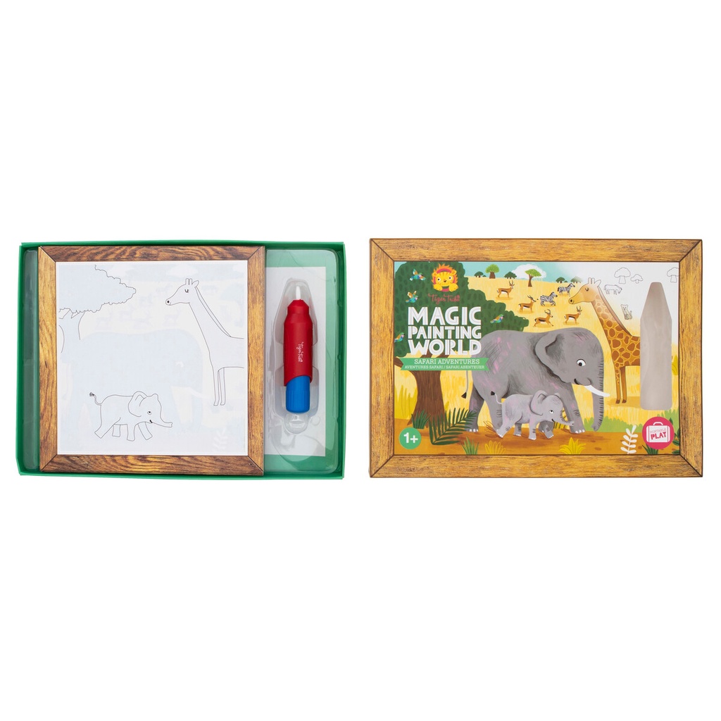 Tiger Tribe kleuren met water Safari avonturen