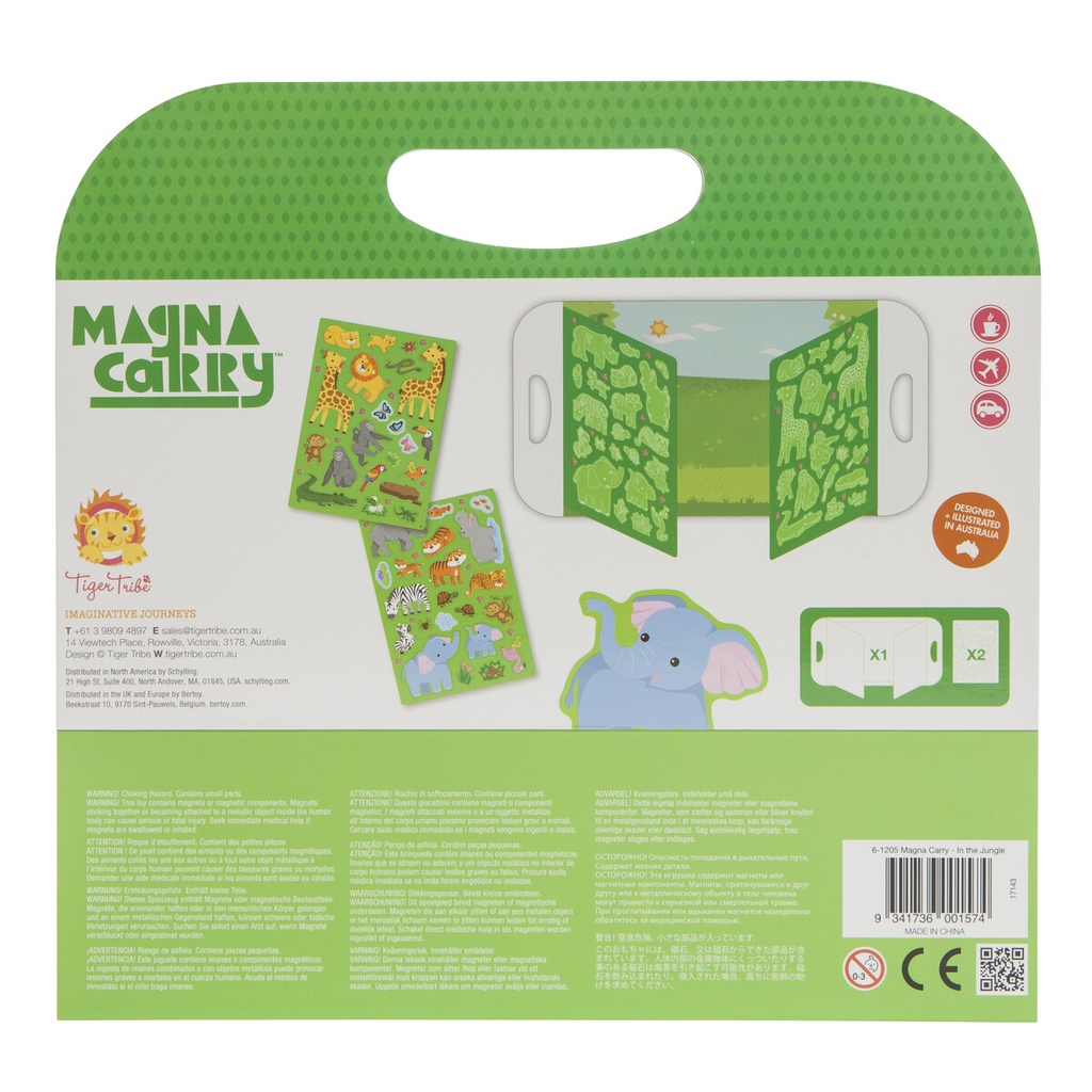 Tiger Tribe | Magneetboek - In the Jungle