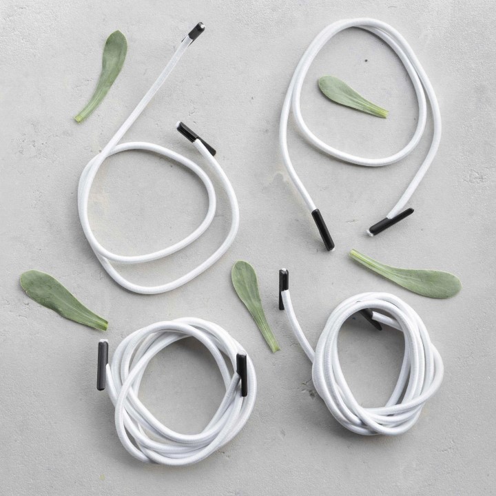 RELAXZETEL TOEBEHOREN, elastieken, voor relaxzetel Lafuma RSX of RSXA, wit, 8 mm, op blister