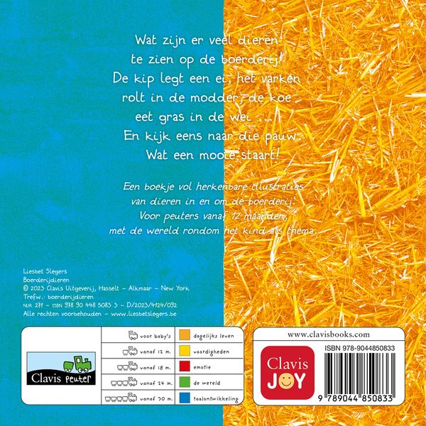 Clavis | Leesboek Boerderijdieren | Liesbet Segers