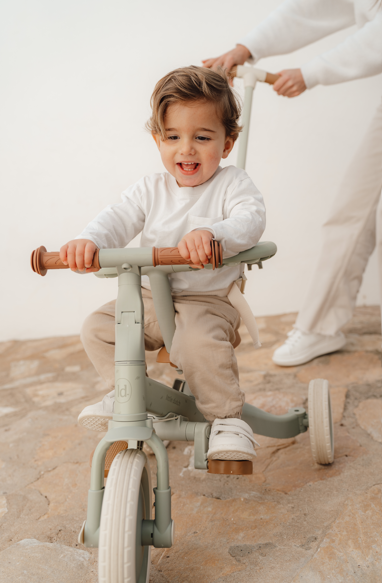 Topmark | Loopfiets Green Leaf Driewieler Little Dutch Groen