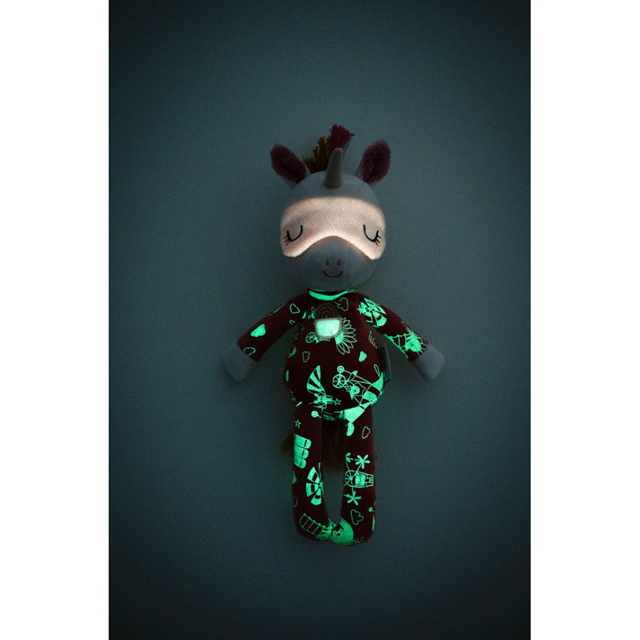 Lilliputiens | Slaapknuffel Lena Slaapvriend Glow in the Dark