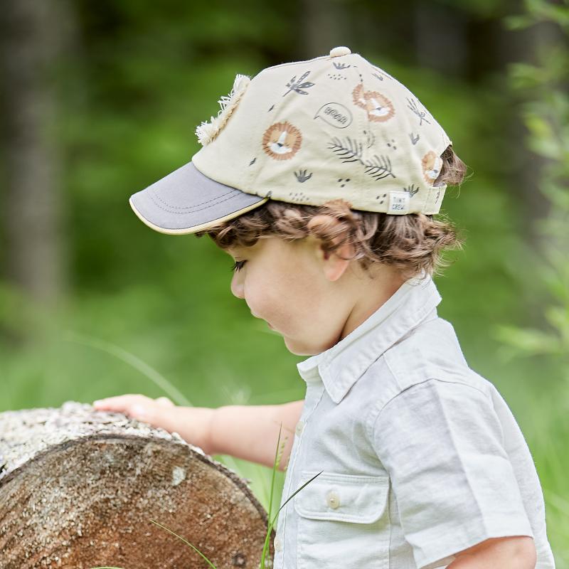 Maximo | Pet Lion Patch Washed Fabric Velcro Sluiting