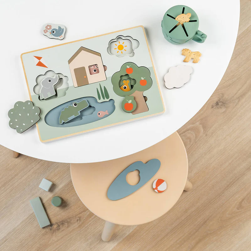 Done by Deer | Puzzel Deer Friends Vormenpuzzel