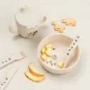 Done by Deer | Kom Tiny Farm Foodie Bowl Sand Schaap Beige