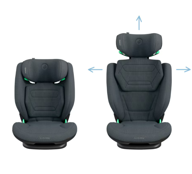 Maxi Cosi | Autostoel Rodifix Pro2 i-Size Authentic Graphite2 Gr 2/3