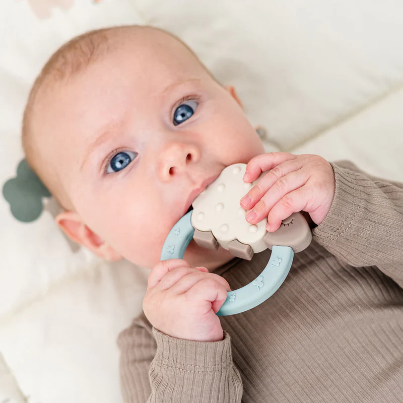 Done By Deer | Bijtring Sheepy Blue Schaap Blauw