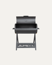 BARBECUE, Barilo 2.0, houtskool, zwart, 3 kolenbakken/2 grillroosters/bakplaat, 84x41cm, indirect grillen/smoken, 2j gar