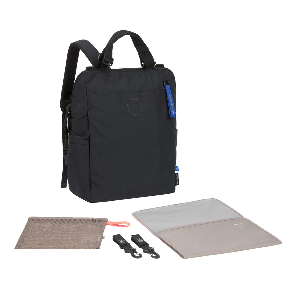 Laessig | Verzorgingstas Conversion Backpack Black