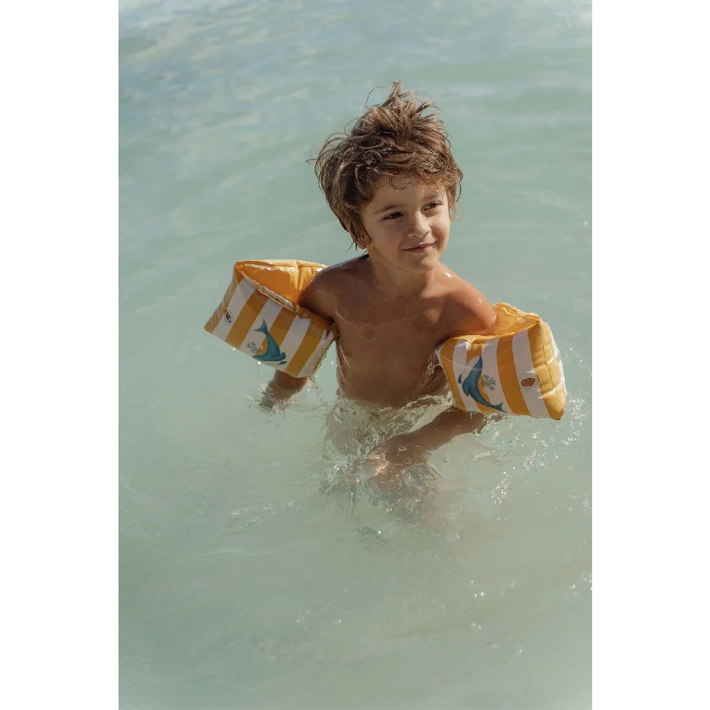 Little Dutch | ZWEMBANDJES, Ocean Dreams blue, blauw,opblaasbaar, 2023