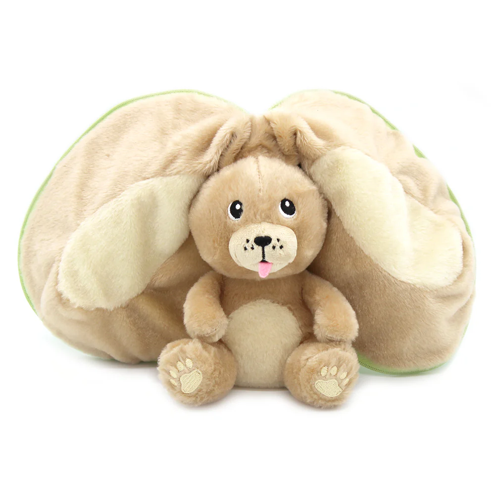 Flipetz | Knuffel Pluche Crocket the Dog/Apple 
