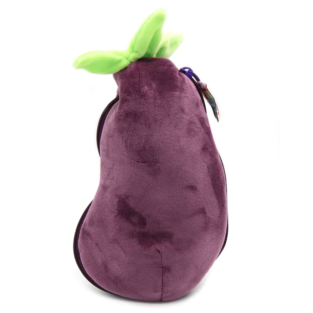 Flipetz | Knuffel Pluche Velvet The Elephant/Aubergine 