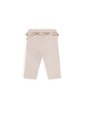Petite Maison x Nono | Skyler pants with ruffle detail at waist Oatmeal