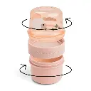 Done by Deer | Bewaarpotje To Go 2-way Tiny Farm Powder Snack Container S 150ml/150ml 