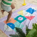 Quut | Strandhanddoek Play Towel L Hopscotch ( 180cm x 100cm )