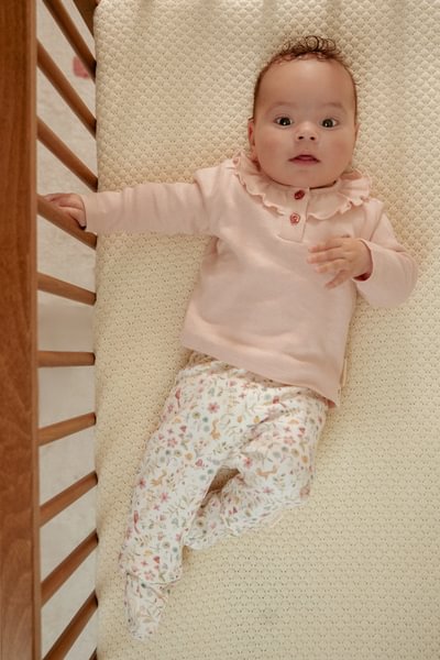 Little Dutch | T-shirt Girls Blossom Roze